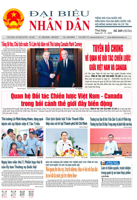 ĐBND - Số báo 269 ngày 26/9/2026