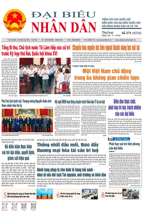 ĐBND - Số báo 271 ngày 28/9/2026