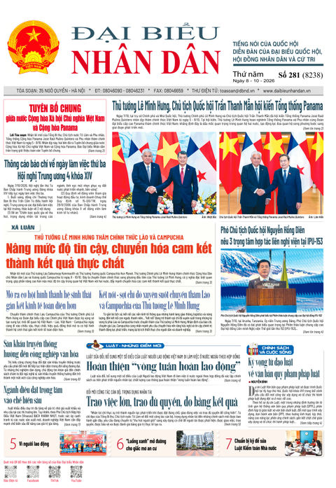 ĐBND - Số báo 281 ngày 8/10/2026