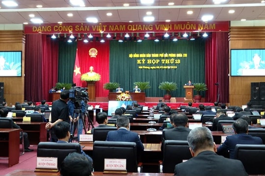 Khai mạc Kỳ họp thứ 13, HĐND thành phố Hải Phòng khóa XVI