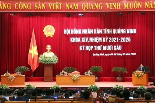 Khai mạc Kỳ họp thứ 16, HĐND tỉnh Quảng Ninh Khóa XIV