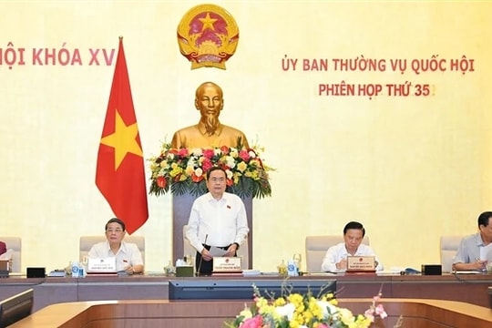 Khai mạc Phiên họp thứ 35 của Ủy ban Thường vụ Quốc hội