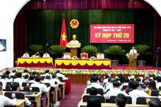 Hà Tĩnh: Khai mạc Kỳ họp thứ 20, HĐND tỉnh Khóa XVIII