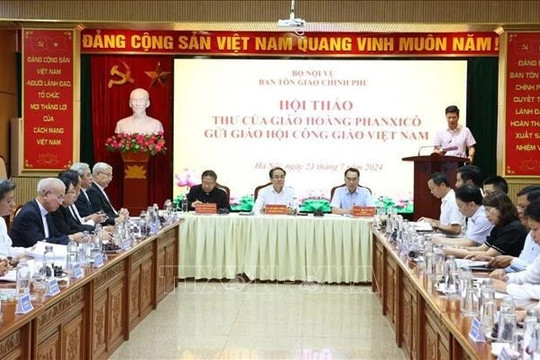 Workshop talks Pope Francis’s 2023 letter to Catholic community of Vietnam