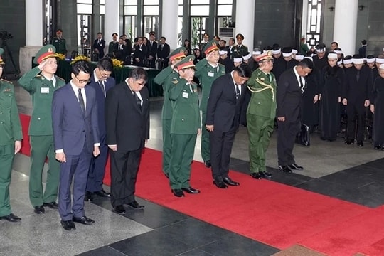 Tình cảm của bạn bè quốc tế tiễn biệt Tổng Bí thư Nguyễn Phú Trọng