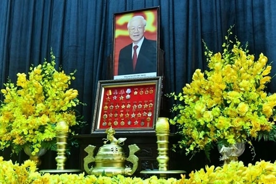 Điện, thư chia buồn Tổng Bí thư Ban Chấp hành Trung ương Đảng Cộng sản Việt Nam Nguyễn Phú Trọng từ trần