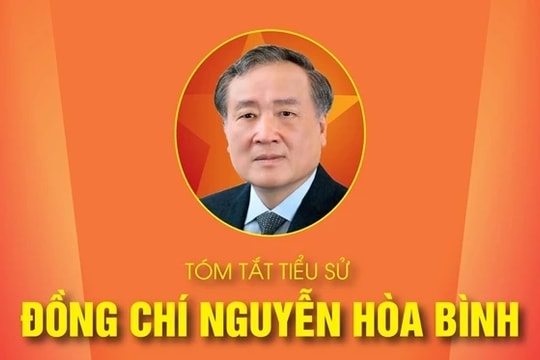 TÓM TẮT TIỂU SỬ ĐỒNG CHÍ NGUYỄN HÒA BÌNH - PHÓ THỦ TƯỚNG CHÍNH PHỦ NHIỆM KỲ 2021-2026