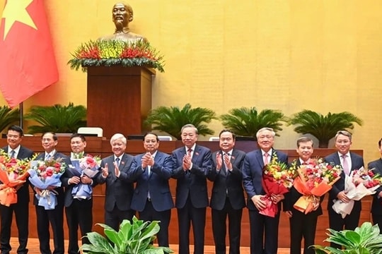 Quốc hội phê chuẩn bổ nhiệm 3 Phó Thủ tướng, 2 Bộ trưởng