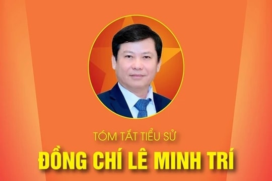 TÓM TẮT TIỂU SỬ ĐỒNG CHÍ LÊ MINH TRÍ - CHÁNH ÁN TÒA ÁN NHÂN DÂN TỐI CAO NHIỆM KỲ 2021 - 2026