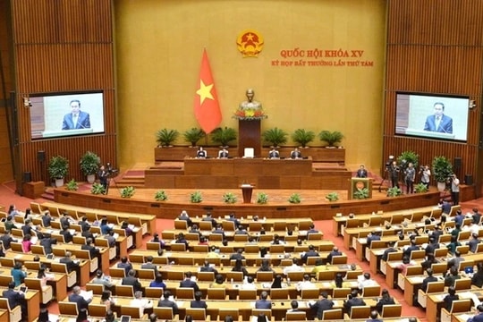 Thông cáo báo chí Về kết quả Kỳ họp bất thường lần thứ Tám, Quốc hội Khóa XV