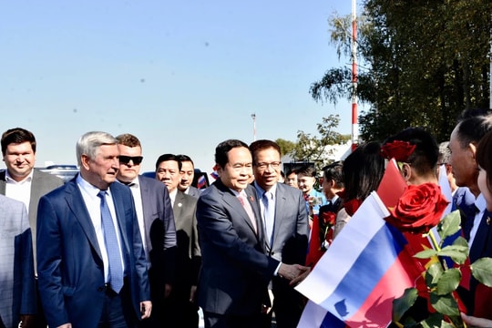Một số hình ảnh Chủ tịch Quốc hội Trần Thanh Mẫn thăm chính thức Liên bang Nga