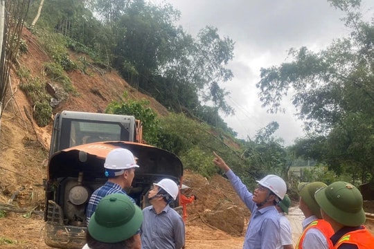 Bộ Giao thông Vận tải ra Công điện khẩn khắc phục hậu quả bão số 3 và mưa lũ