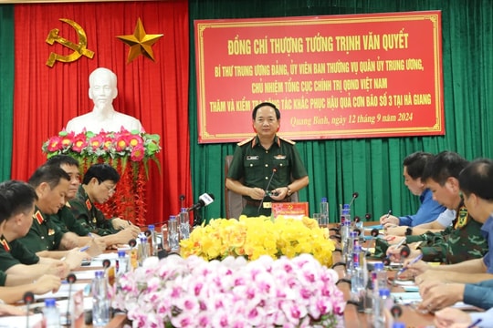 Đoàn công tác của Ban Bí thư Trung ương Đảng kiểm tra công tác phòng, chống, khắc phục hậu quả thiên tai tại Hà Giang