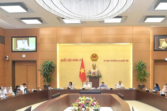 Thông cáo báo chí về Chương trình Phiên họp thứ 38 của Ủy ban Thường vụ Quốc hội 