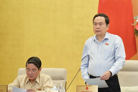 Chủ tịch Quốc hội Trần Thanh Mẫn phát biểu khai mạc Phiên họp thứ 38 của Ủy ban Thường vụ Quốc hội