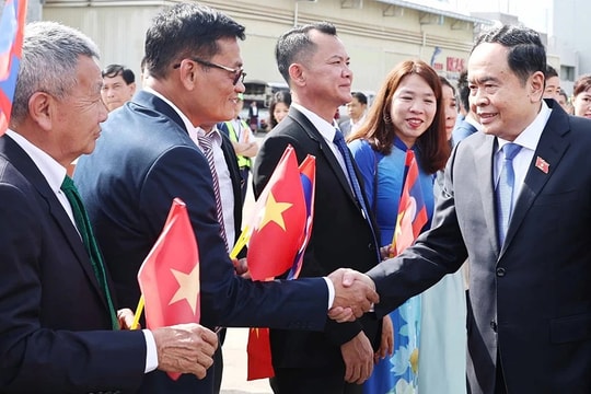 Một số hình ảnh Chủ tịch Quốc hội Trần Thanh Mẫn thăm chính thức CHDCND Lào và tham dự Đại hội đồng AIPA-45