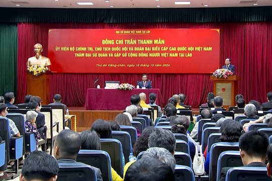 Cộng đồng Việt Nam tại Lào sẽ ngày càng phát triển, đoàn kết 