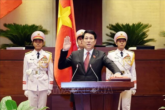 Luong Cuong elected President of Vietnam