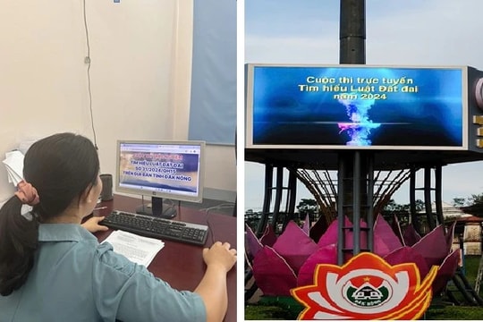 Đắk Nông: 2.100 người tham gia Cuộc thi "Tìm hiểu Luật Đất đai số 31/2024/QH15"