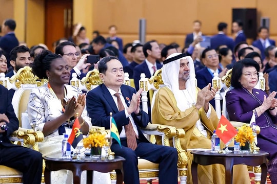 Chủ tịch Quốc hội Trần Thanh Mẫn dự và phát biểu tại Phiên họp toàn thể Nghị viện quốc tế vì Bao dung và Hòa bình lần thứ 11 