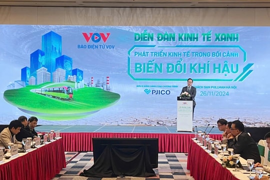 Phát triển kinh tế xanh - cần hành động cụ thể, quyết liệt