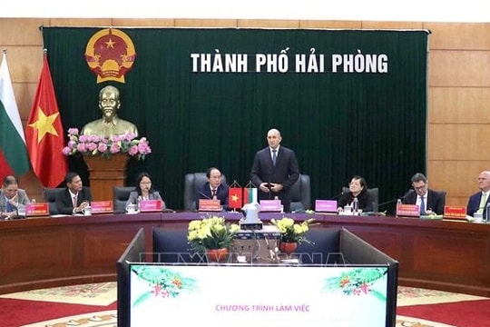 Tổng thống Bulgaria thăm thành phố Hải Phòng