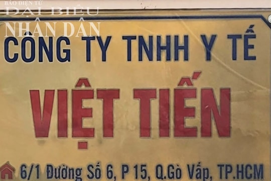 Ban QLDA tỉnh Bến Tre thông tin về gói thầu thiết bị y tế của Công ty TNHH Y tế Việt Tiến
