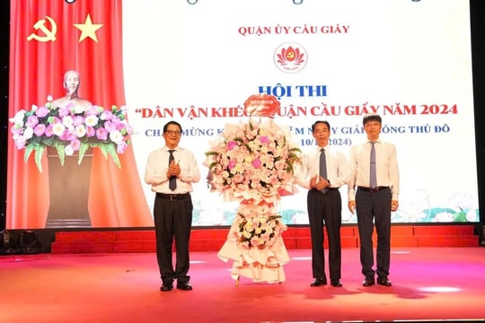 Phong trào thi đua “Dân vận khéo” trên địa bàn quận Cầu Giấy đạt nhiều kết quả nổi bật 