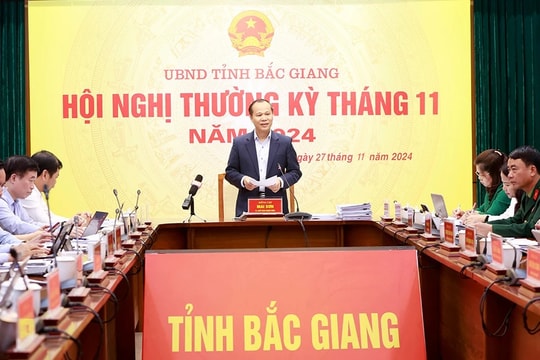 Bắc Giang: 15/18 chỉ tiêu chủ yếu hoàn thành và hoàn thành vượt kế hoạch 