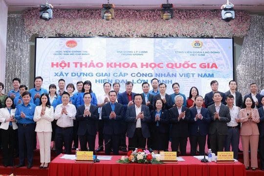 Xây dựng giai cấp công nhân Việt Nam hiện đại, lớn mạnh