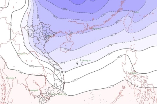 Bắc Bộ và Bắc Trung Bộ rét đậm, mưa dông và gió mạnh