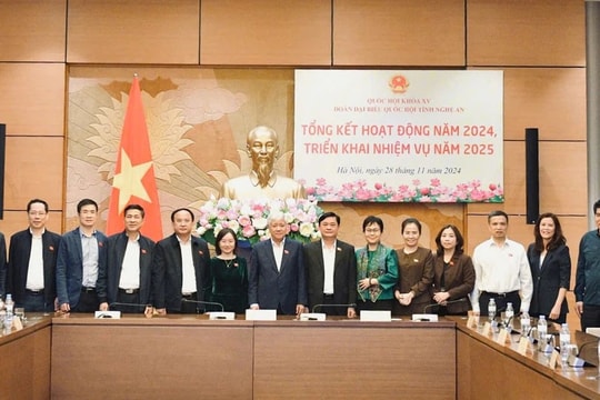 Đoàn ĐBQH tỉnh Nghệ An triển khai chương trình hoạt động năm 2025