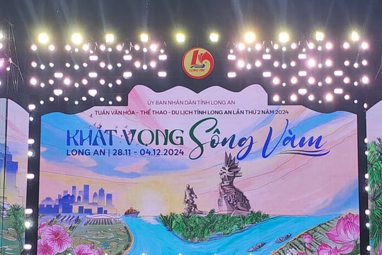 Long An: Khai mạc Tuần Văn hoá - Thể thao - Du lịch với chủ đề "Khát vọng Sông Vàm"