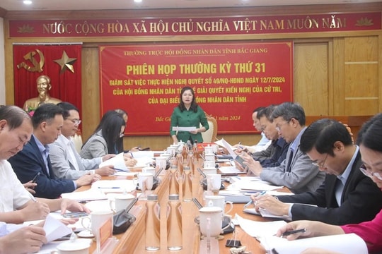 Chỉ đạo đẩy nhanh tiến độ giải quyết dứt điểm kiến nghị cử tri