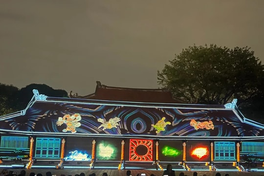 Ra mắt phim 3D mapping về lịch sử Văn Miếu - Quốc Tử Giám