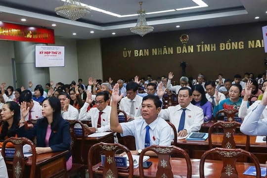 HĐND tỉnh Đồng Nai thông qua 9 nghị quyết quan trọng tại Kỳ họp thứ 21