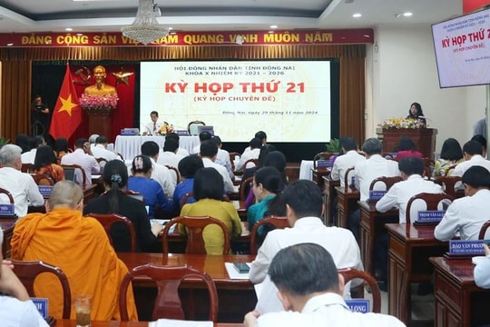 HĐND tỉnh Đồng Nai thông qua 9 nghị quyết quan trọng tại Kỳ họp thứ 21