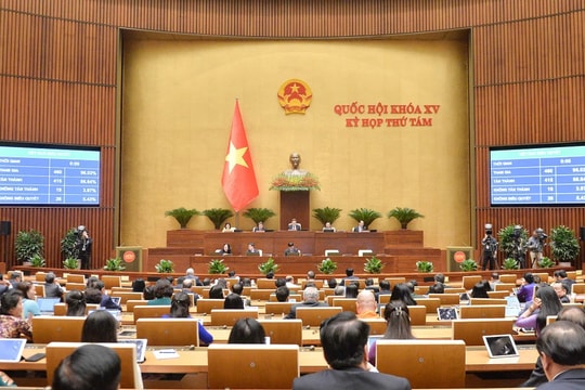 Quốc hội thông qua Nghị quyết về thí điểm thực hiện dự án nhà ở thương mại thông qua thỏa thuận về nhận quyền sử dụng đất hoặc đang có quyền sử dụng đất