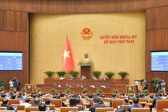 Quốc hội thông qua Nghị quyết về chủ trương đầu tư dự án đường sắt tốc độ cao trên trục Bắc - Nam