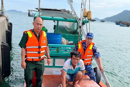 Kiên Giang: Phát hiện 2 tàu cá vi phạm pháp luật về giám sát hành trình