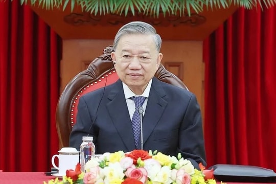 Tổng Bí thư Tô Lâm điện đàm với Tổng Bí thư, Chủ tịch nước Lào