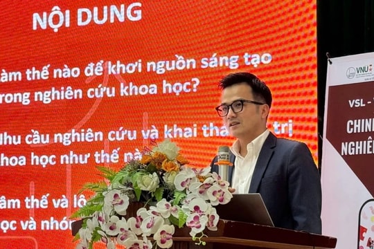 Bệ phóng cho các nhà khoa học trẻ chinh phục dự án quốc tế