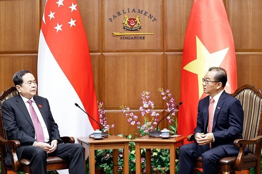 Chuyên gia tại Singapore đánh giá tính đúng thời điểm trong chuyến thăm của Chủ tịch Quốc hội Trần Thanh Mẫn