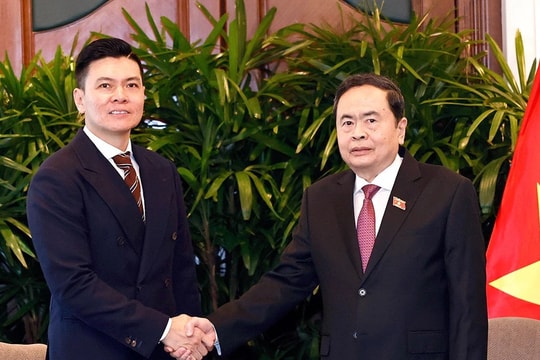 Chủ tịch Quốc hội Trần Thanh Mẫn: Quốc hội Việt Nam đồng hành, tạo điều kiện cho các doanh nghiệp Singapore hoạt động hiệu quả, thành công tại Việt Nam