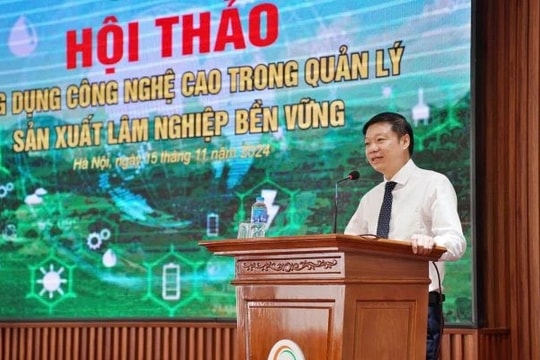 Ứng dụng công nghệ cao trong quản lý sản xuất lâm nghiệp bền vững