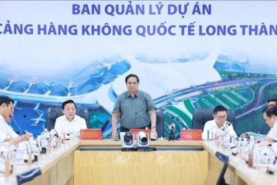 Thủ tướng Phạm Minh Chính: Xử lý nghiêm cán bộ gây cản trở, chậm trễ trong triển khai sân bay Long Thành