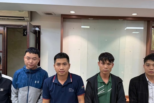 Công an Hà Nội tạm giữ 5 đối tượng liên quan vụ đấu giá đất lên 30 tỷ/m2 ở huyện Sóc Sơn