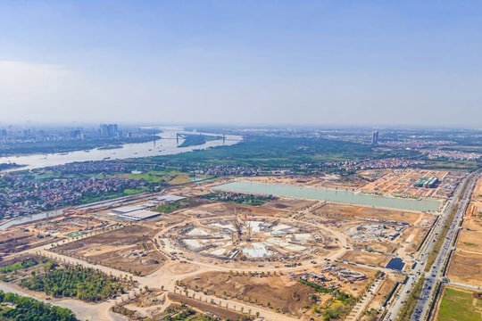 Tiến độ thi công của The Grand Expo tăng niềm tin cho nhà đầu tại Vinhomes Global Gate 