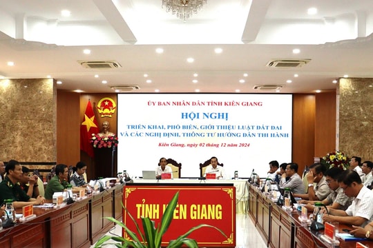 Kiên Giang phổ biến Luật Đất đai và các văn bản hướng dẫn thi hành 