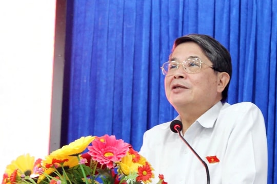 Phó Chủ tịch Quốc hội Nguyễn Đức Hải tiếp xúc cử tri huyện Thăng Bình, Quảng Nam